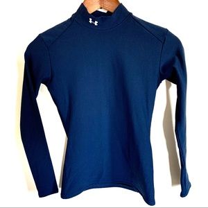 Under Armour Navy Blue Long Sleeve Compression Top